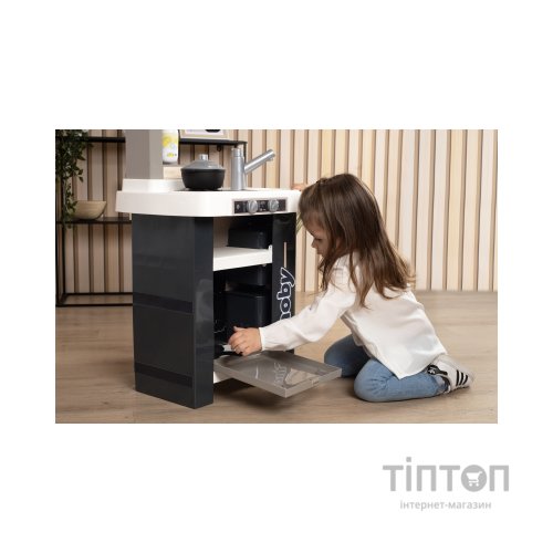 Ігровий набір Smoby Інтерактивна кухня Тефаль Студіо Френч з аксесуарами Графітова (311056)