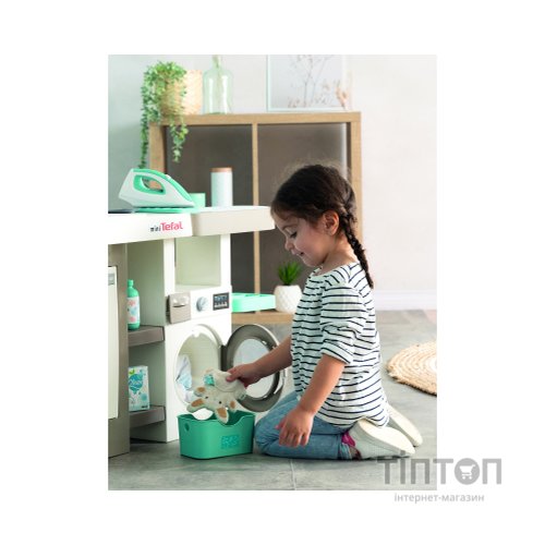 Ігровий набір Smoby Інтерактивний набір 2 в 1 Тефаль Кухня + Пральня (311050)