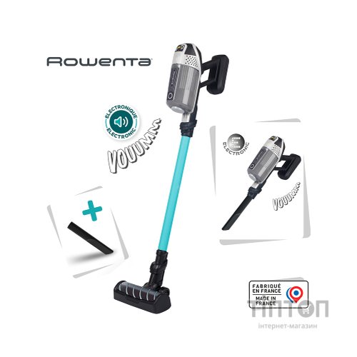 Ігровий набір Smoby Пилосос Ровента. Прибирання зі звук., та світл., ефектами (330220)