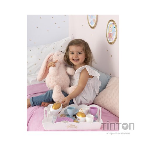 Ігровий набір Smoby Візок Дісней Принцеси зі знімним підносом із сервізом 17 аксесуарів (312502)