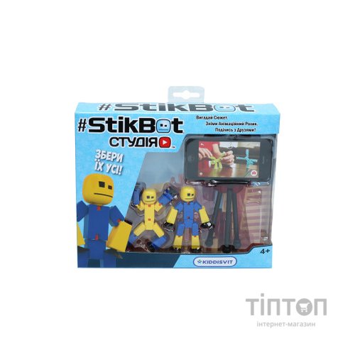 Ігровий набір Stikbot для анімаційної творчості – Студія (TST615_UAKD)