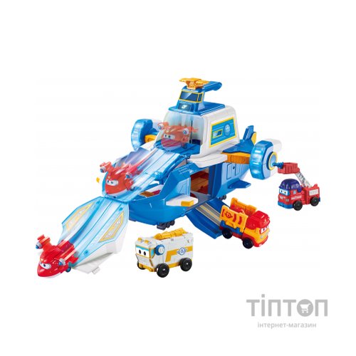 Ігровий набір Super Wings Air Moving Base, Повітряна База, світло, звук (EU740831)