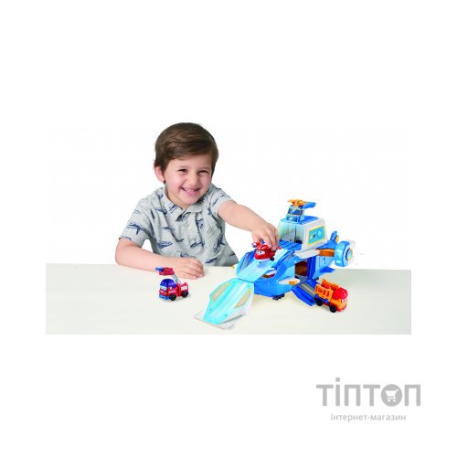 Ігровий набір Super Wings Air Moving Base, Повітряна База, світло, звук (EU740831)