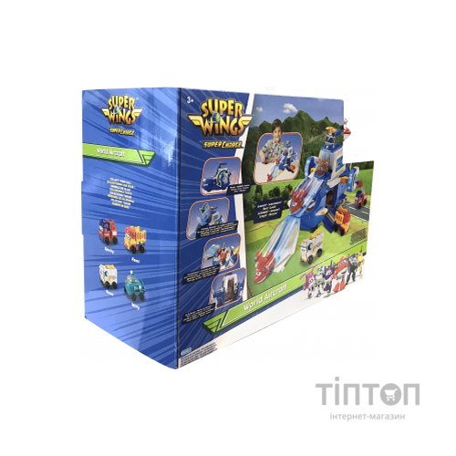 Ігровий набір Super Wings Air Moving Base, Повітряна База, світло, звук (EU740831)
