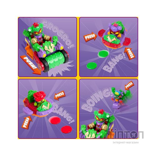 Ігровий набір SuperThings Kazoom Kids S1 Спайк-Ролер Кактус (PSTSP514IN00)