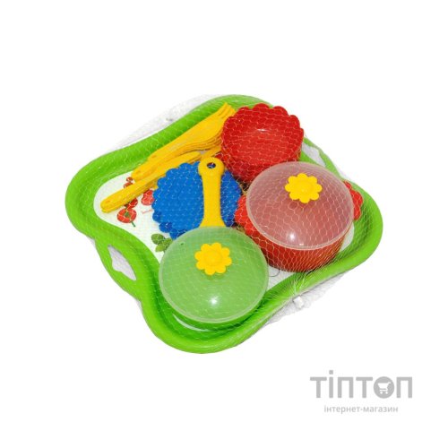 Ігровий набір Tigres набір посуду столовий Піца на підносі 27 елементів жовтий (39897)