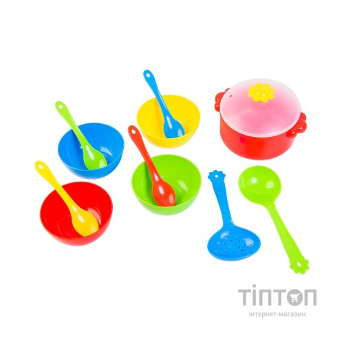 Ігровий набір Tigres набір посуду столовий Ромашка 12 елементів (39143)