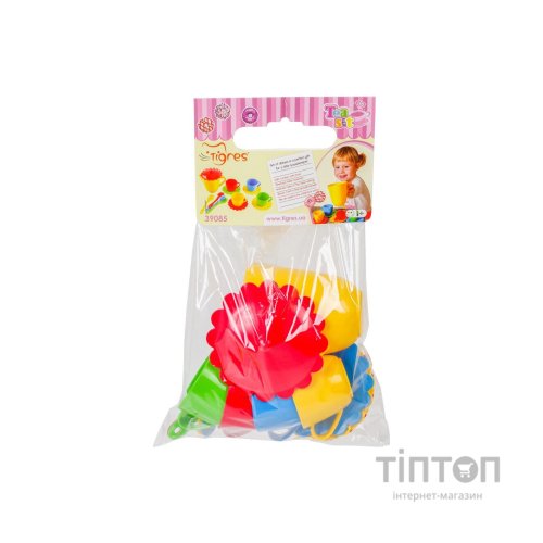 Ігровий набір Tigres посуда Ромашка на 4 персони з чайником ЛЮКС (39085)