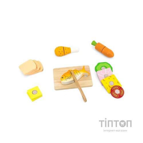 Ігровий набір Viga Toys іграшкові продукти Обід (44542)