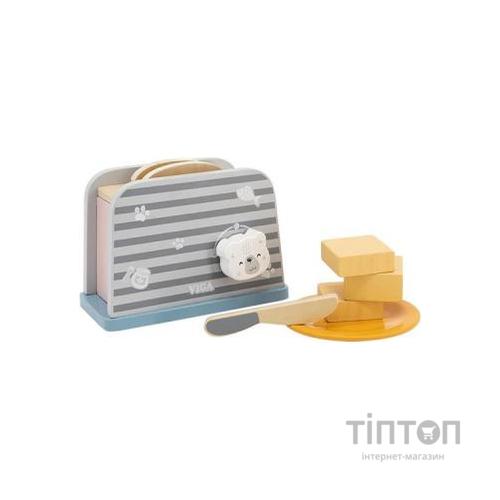 Ігровий набір Viga Toys кулінара PolarB Тостер (44017)
