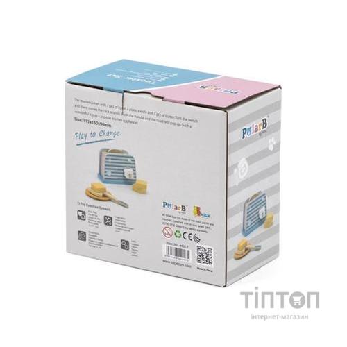 Ігровий набір Viga Toys кулінара PolarB Тостер (44017)