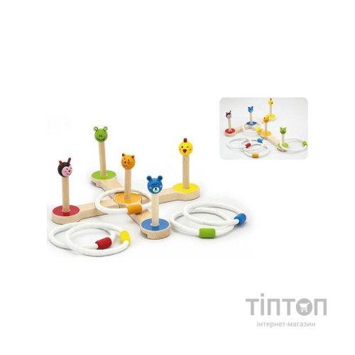 Ігровий набір Viga Toys Кидання кільця (50174)