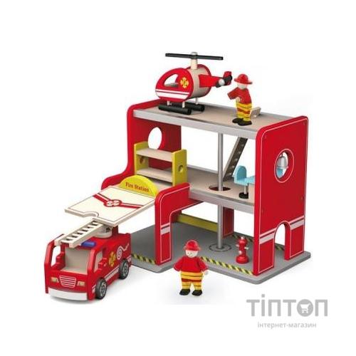 Ігровий набір Viga Toys Пожежна станція (50828)