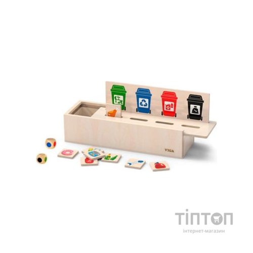 Ігровий набір Viga Toys Сортирування сміття (44504)