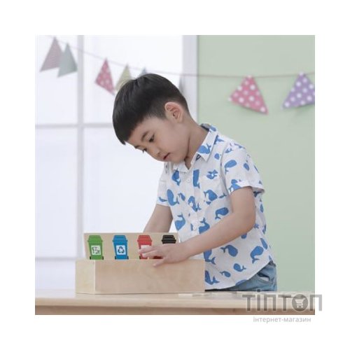 Ігровий набір Viga Toys Сортирування сміття (44504)