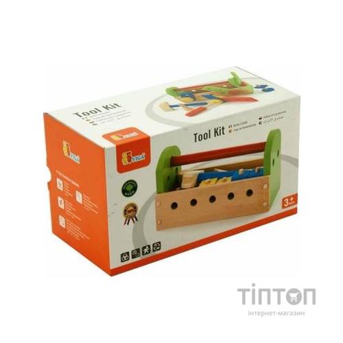 Ігровий набір Viga Toys Ящик з інструментами (50494)