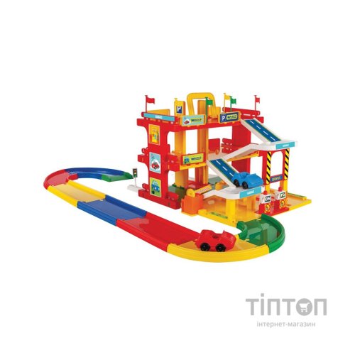 Ігровий набір Wader Гараж "Сервіс" з дорогою (50470)