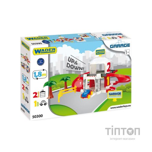 Ігровий набір Wader Гараж з ліфтом - 2 рівні (50300)