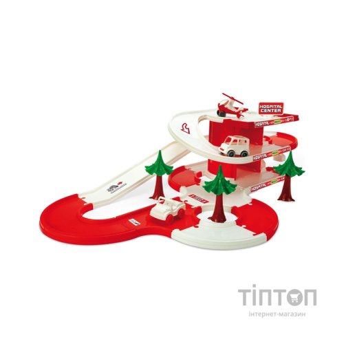 Ігровий набір Wader Play Tracks City - набір швидка допомога (53530)