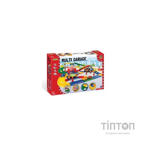 Ігровий набір Wader Play Tracks Garage - паркінг з трасою (53080)