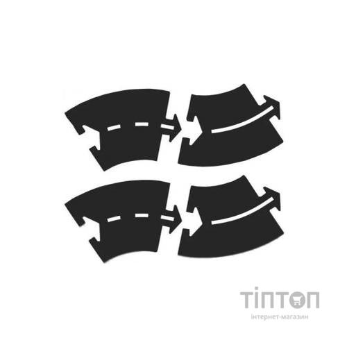 Ігровий набір Waytoplay додаткових елементів Криві ділянки 4 дорожні частини (061)