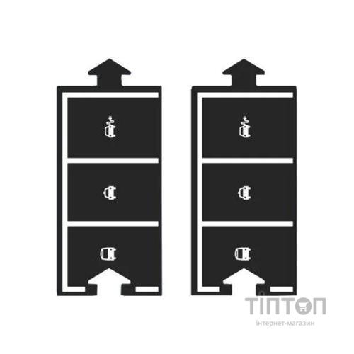 Ігровий набір Waytoplay додаткових елементів Паркінг 2 дорожні частини (064)