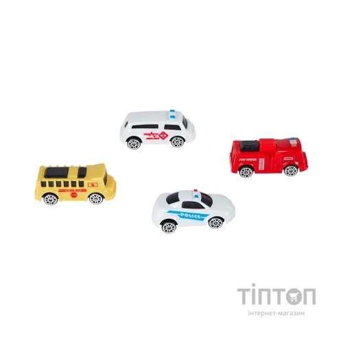 Ігровий набір ZIPP Toys Dino автотрек-міська розв'язка електричний, 8 машинок (6603A)