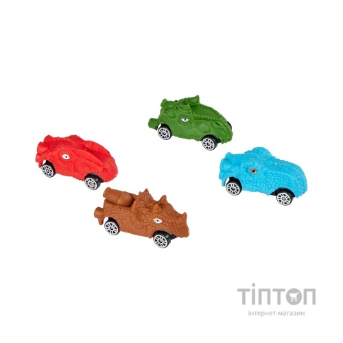 Ігровий набір ZIPP Toys Dino автотрек-міська розв'язка електричний, 8 машинок (6603A)