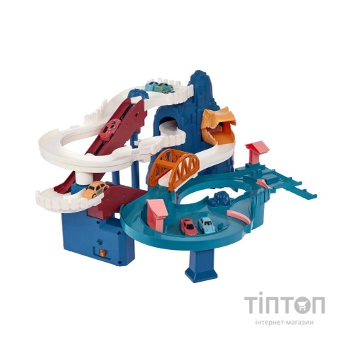 Ігровий набір ZIPP Toys Dino автотрек-серпантин електричний, 6 машинок (5501A)