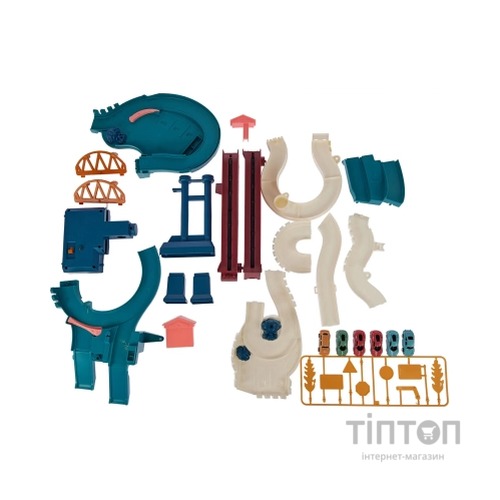 Ігровий набір ZIPP Toys Dino автотрек-серпантин електричний, 6 машинок (5501A)