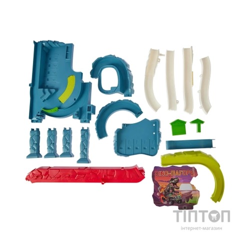 Ігровий набір ZIPP Toys Dino автотрек-вулкан електричний, 8 машинок (5505A)