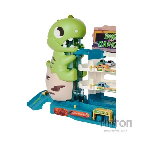 Ігровий набір ZIPP Toys Dino паркінг електричний, 6 машинок (3311A)
