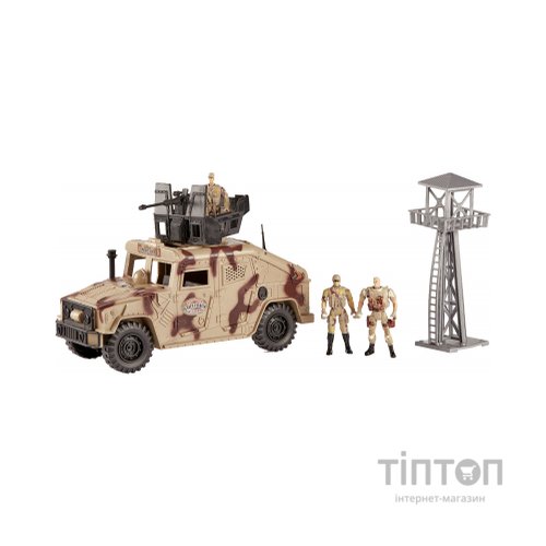 Ігровий набір ZIPP Toys Z military team Військовий позашляховик Хамви (1828-90B)