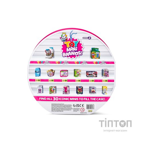 Ігровий набір Zuru Mini Brands TOY Колекційний дисплей з 5 фігурками (77218)