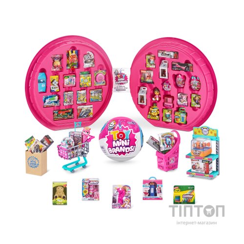 Ігровий набір Zuru Mini Brands TOY Колекційний дисплей з 5 фігурками (77218)
