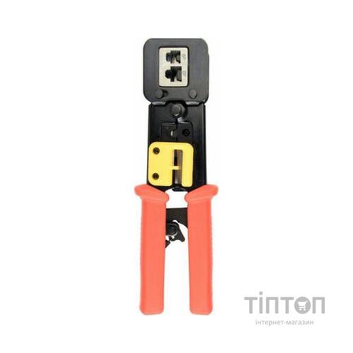 Інструмент Cablexpert RJ45/RJ12/RJ11, обрізає при обжимці (T-WC-05)