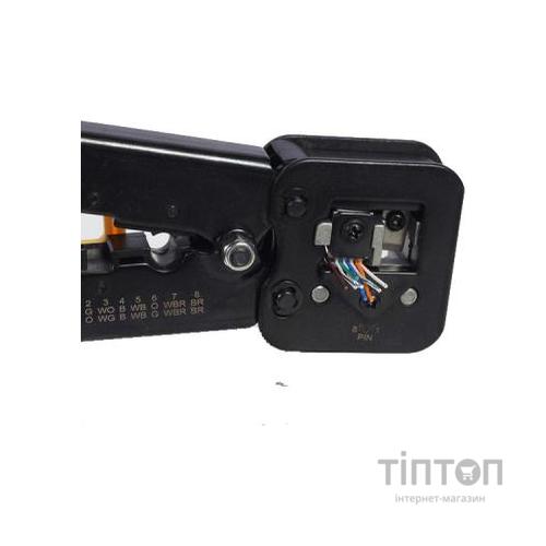 Інструмент Cablexpert RJ45/RJ12/RJ11, обрізає при обжимці (T-WC-05)