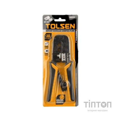 Інструмент Tolsen для обжиму конекторів 6P, 8P (38054)