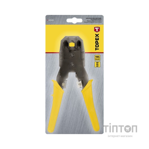 Інструмент Topex для обжиму 4P, 6P, 8P (32D409)