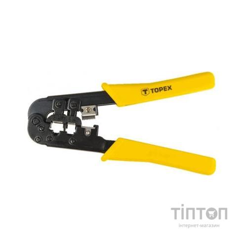 Інструмент Topex для роз'ємів 6Р, 8Р (32D408)