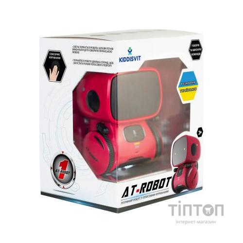 Інтерактивна іграшка AT-Robot робот з голосовим управл.червоний, укр (AT001-01-UKR)