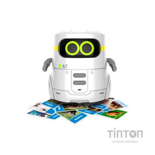 Інтерактивна іграшка AT-Robot Розумний робот з сенсорним керуванням і навчальними картами (AT002-01-UKR)