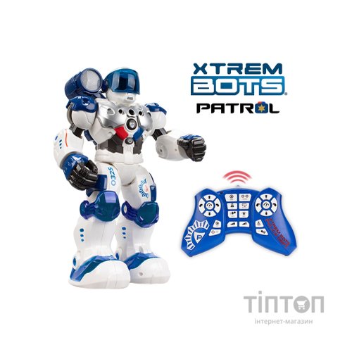 Інтерактивна іграшка BlueRocket Робот Патрульний Stem (XT380972)