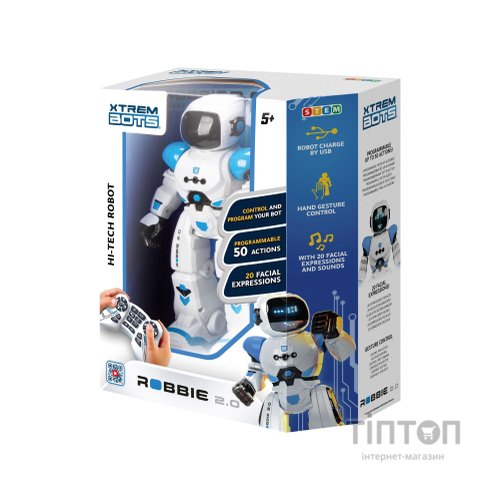 Інтерактивна іграшка BlueRocket Робот Роббі 2.0 Stem (XT3803272)