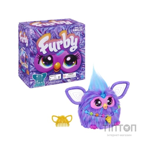 Інтерактивна іграшка Hasbro Furby Пурпурний (F6743)