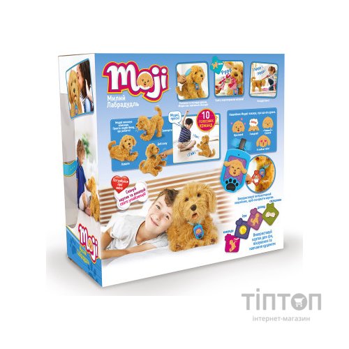 Інтерактивна іграшка My Fuzzy Friends Лабрадудель Moji (укр. - анг.) (18207-UKR-ENG)