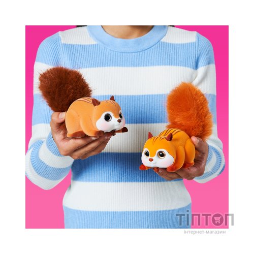 Інтерактивна іграшка Pets & Robo Alive Pets alive S1 Білочка коричневий (9565E)