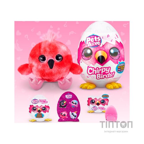 Інтерактивна іграшка Pets & Robo Alive Pets Alive S1 – Веселі пташки (9537)