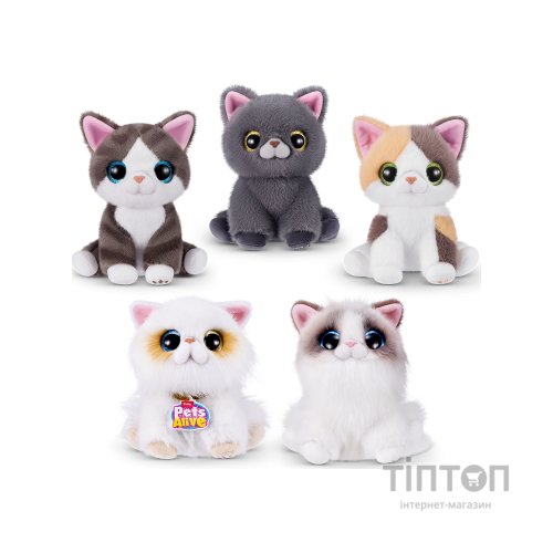 Інтерактивна іграшка Pets & Robo Alive S2 – Грайливі кошенята (9568)