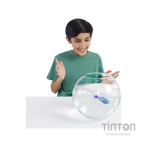 Інтерактивна іграшка Pets & Robo Alive S3 - Роборибка (блакитна) (7191-3)